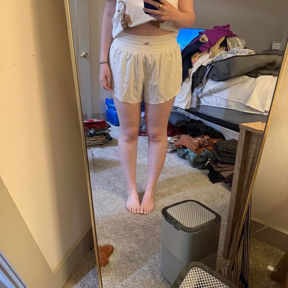 White YPB Shorts